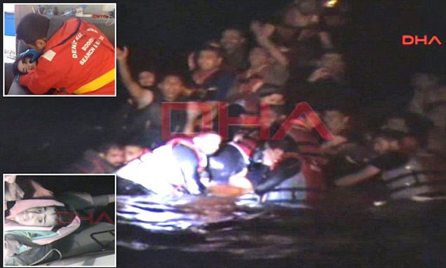 Bocah Suriah Selamat setelah Lima Jam dalam Kantong Udara di Laut Mediterania